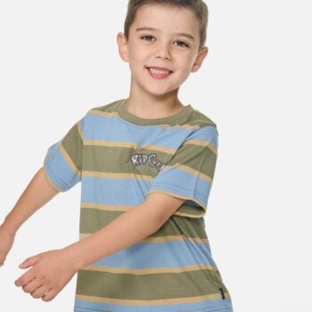 Rip Curl Ride The Wave Stripe Tee Faded Denim. Rip Curl Tees in Toddlers Tees & Toddlers T-shirts & Singlets. Code: 02VTTE