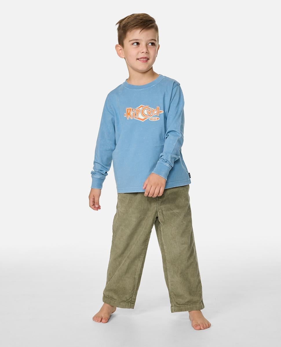 Rip Curl Ride The Wave Ls Tee - Boys Faded Denim. Rip Curl Tees - Long Sleeve in Toddlers Tees - Long Sleeve & Toddlers T-shirts & Singlets. Code: 02XTTE