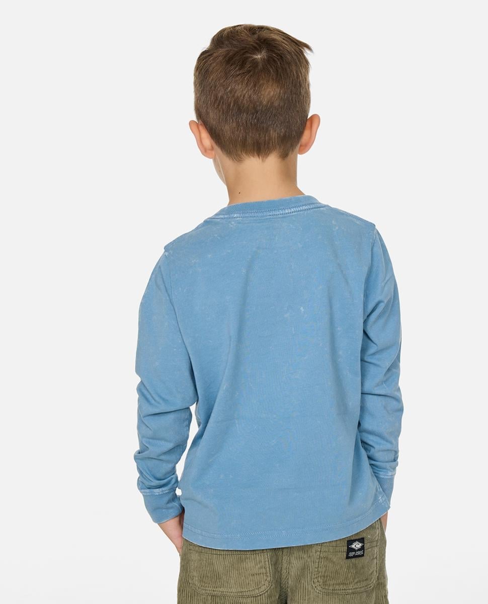 Rip Curl Ride The Wave Ls Tee - Boys Faded Denim. Rip Curl Tees - Long Sleeve in Toddlers Tees - Long Sleeve & Toddlers T-shirts & Singlets. Code: 02XTTE