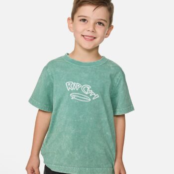 Rip Curl Ride The Wave Wash Tee - Washed Black. Rip Curl Tees in Toddlers Tees & Toddlers T-shirts & Singlets. Code: 02YTTE