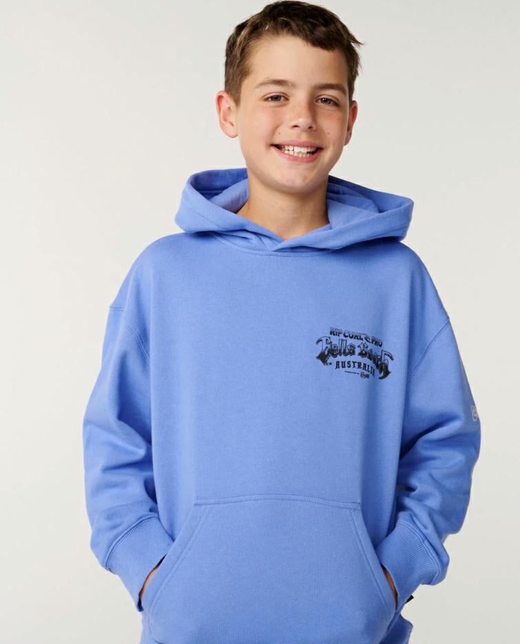 Rip Curl Rip Curl Pro Bells 26 Hood Blue Haze. Rip Curl Hoodies in Boys Hoodies & Boys Jackets, Jumpers & Knits. Code: 03TBFL