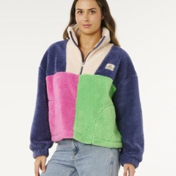 Rip Curl Block Party Polar Fleece Navy. Rip Curl Sweats in Womens Sweats & Womens Jackets, Jumpers & Knits. Code: 05MWFL