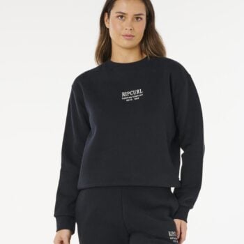 Rip Curl Surf Staple Relaxed Crew Black. Rip Curl Sweats in Womens Sweats & Womens Jackets, Jumpers & Knits. Code: 07HWFL