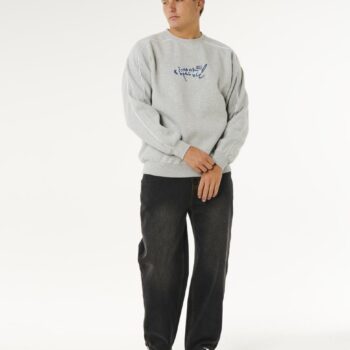 Rip Curl Inner Visions Pipe Crew Grey Marle. Rip Curl Sweats in Mens Sweats & Mens Jackets, Jumpers & Knits. Code: 0ANMFL