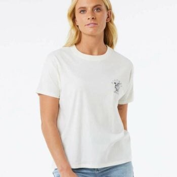 Rip Curl Koala Grip Relaxed Tee Bone Aust. Rip Curl Tees in Womens Tees & Womens T-shirts & Singlets. Code: 0IYWTE
