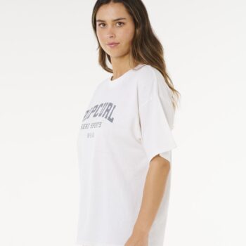 Rip Curl Varsity Sports Heritage Tee Bone. Rip Curl Tees in Womens Tees & Womens T-shirts & Singlets. Code: 0K1WTE