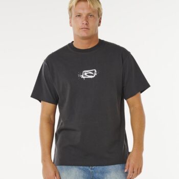 Rip Curl Medina Inner Vision Spray Tee Washed Black. Rip Curl Tees in Mens Tees & Mens T-shirts & Singlets. Code: 0XEMTE