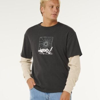 Rip Curl Inner Visions Smashed L/s Washed Black. Rip Curl Tees - Long Sleeve in Mens Tees - Long Sleeve & Mens T-shirts & Singlets. Code: 0Y7MTE