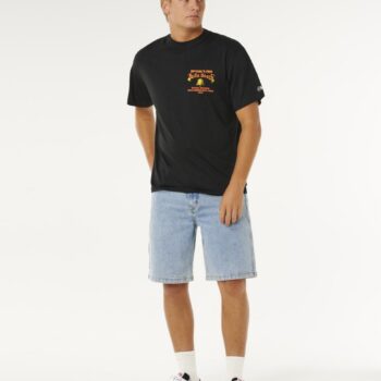 Rip Curl Bells Pro 26 Bell Logo Tee Black. Rip Curl Tees in Mens Tees & Mens T-shirts & Singlets. Code: 0YGMTE