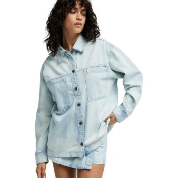 Billabong Jade Saltwashed Ls Wvn Blue Mist. Billabong Shirts - Long Sleeve in Womens Shirts - Long Sleeve & Womens Shirts. Code: 24B051601