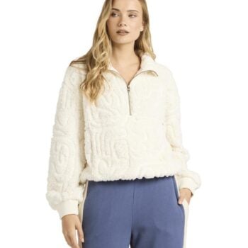 Billabong Le Love Half Zip Crew Salt Crystal. Billabong Sweats in Womens Sweats & Womens Jackets, Jumpers & Knits. Code: 24B411674
