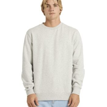 Quiksilver Salt Water Crew Light Grey Heather. Quiksilver Sweats in Mens Sweats & Mens Jackets, Jumpers & Knits. Code: 25A411670