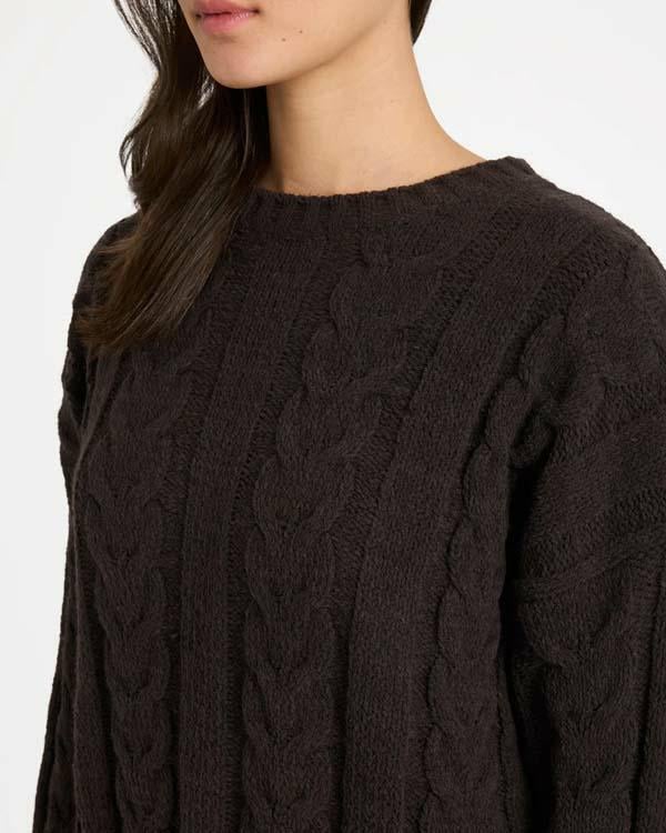 Volcom Cable Cove Sweater Vintage Black. Volcom Knitwears in Womens Knitwears & Womens Jackets, Jumpers & Knits. Code: B0732507
