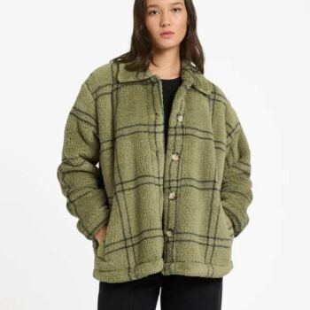 Volcom Supa Sonical Shacket Moss Stone. Volcom Jackets in Womens Jackets & Womens Jackets, Jumpers & Knits. Code: B1542504