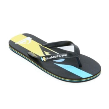 Quiksilver Moncata Art Black/blue/yellow. Quiksilver Thongs in Mens Thongs & Mens Footwear. Code: CQ10085M