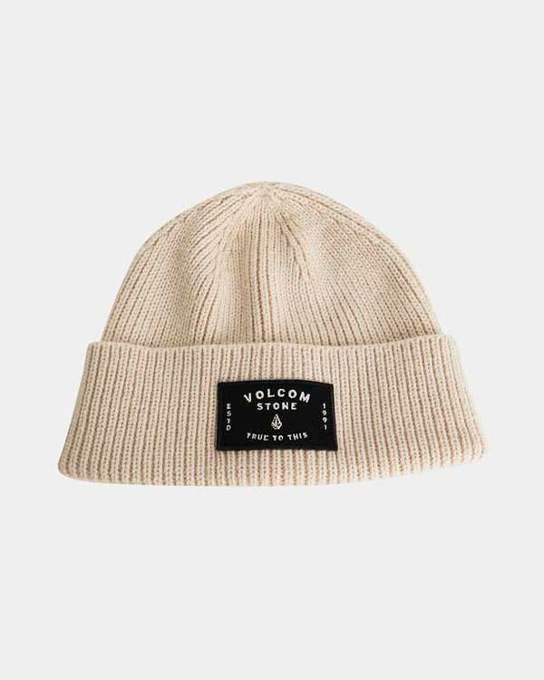 Volcom Cult Core Beanie Vintage White. Volcom Beanies And Scarves in Womens Beanies And Scarves & Womens Headwear. Code: E5842500