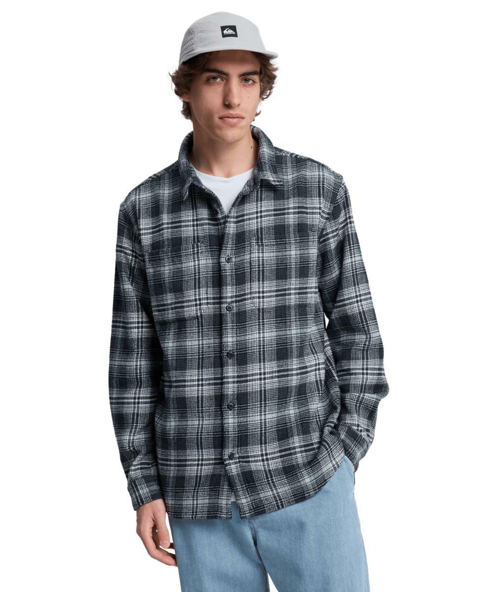 Quiksilver Dna Flannel Black Check Dna. Quiksilver Shirts - Long Sleeve in Mens Shirts - Long Sleeve & Mens Shirts. Code: EQYWT04687