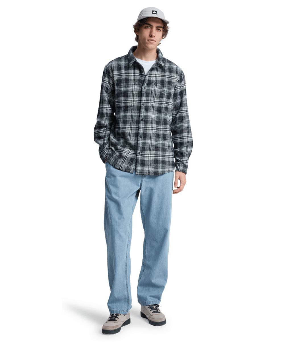 Quiksilver Dna Flannel Black Check Dna. Quiksilver Shirts - Long Sleeve in Mens Shirts - Long Sleeve & Mens Shirts. Code: EQYWT04687