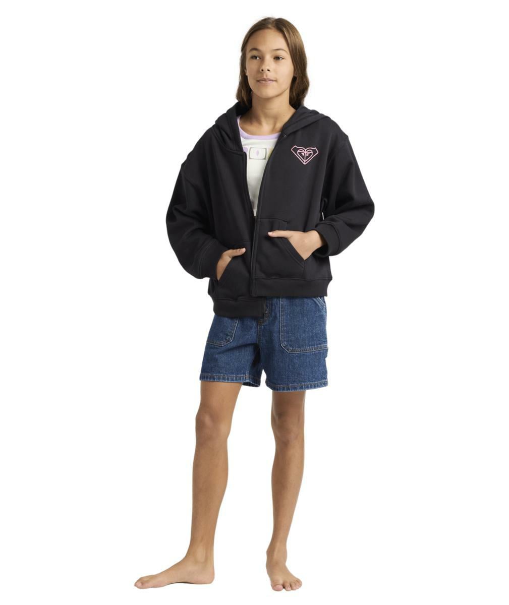 Roxy Midnight Hike Bruhsed Rg Anthracite. Roxy Sweats in Girls Sweats & Girls Jackets, Jumpers & Knits. Code: ERGFT04039