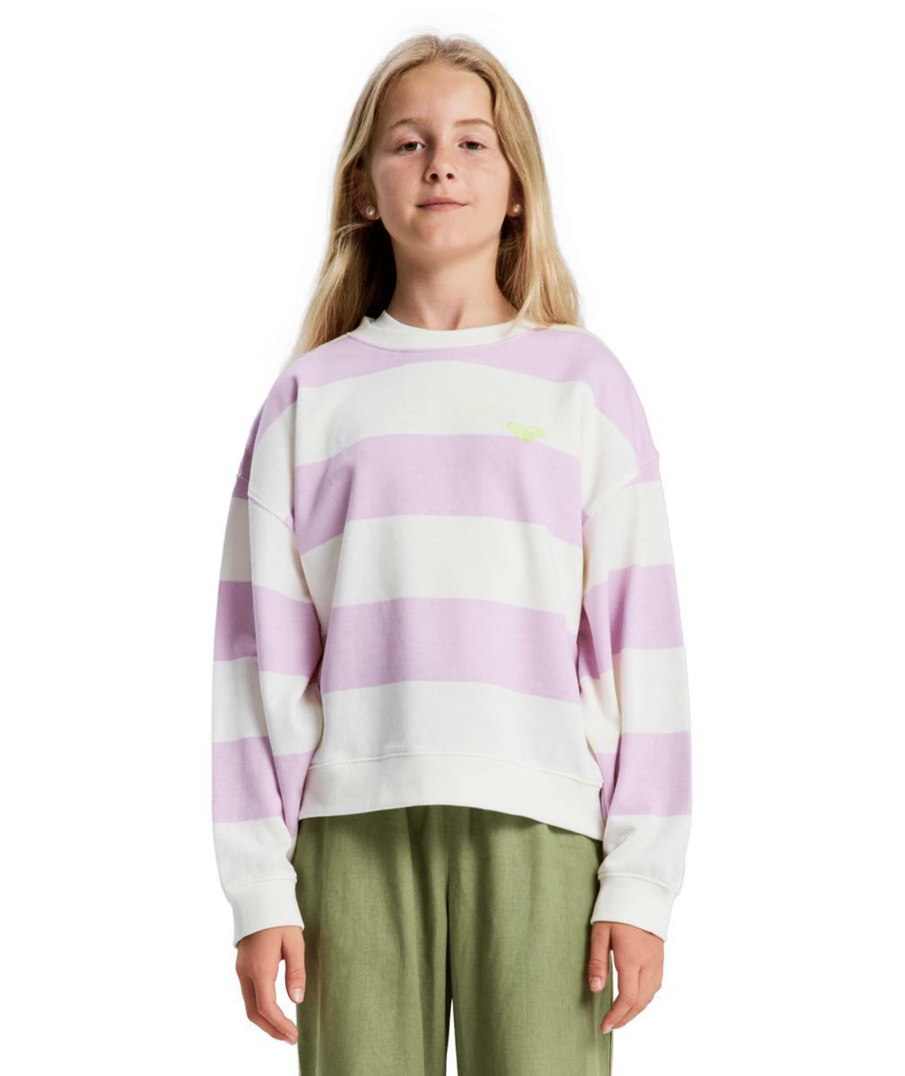 Roxy Little Things Crew Crocus Petal Strictl. Roxy Sweats in Girls Sweats & Girls Jackets, Jumpers & Knits. Code: ERGFT04044