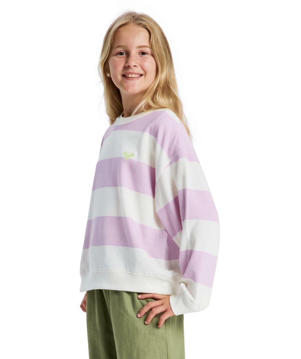 Roxy Little Things Crew Crocus Petal Strictl. Roxy Sweats in Girls Sweats & Girls Jackets, Jumpers & Knits. Code: ERGFT04044
