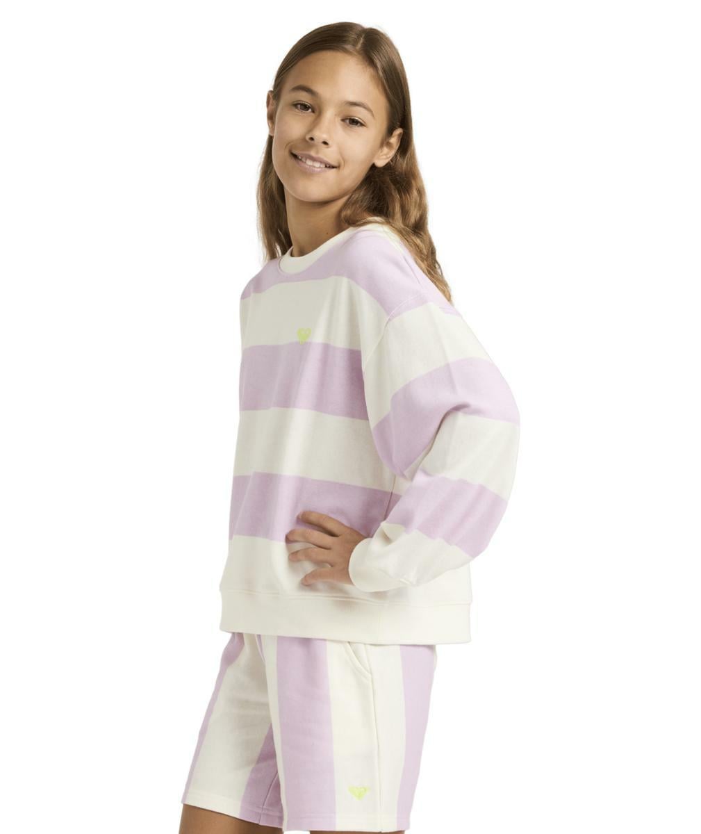 Roxy Little Things Crew Crocus Petal Strictl. Roxy Sweats in Girls Sweats & Girls Jackets, Jumpers & Knits. Code: ERGFT04044