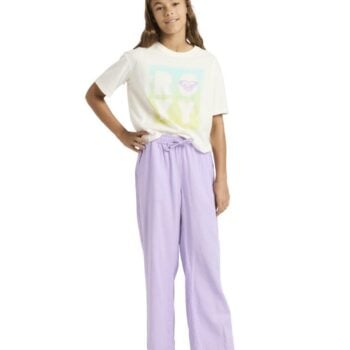 Roxy Lekeitio Break - Elastic Waist Pants For Girls 4 - 16 Crocus Petal. Roxy Track Pants in Girls Track Pants & Girls Pants & Jeans. Code: ERGNP03134