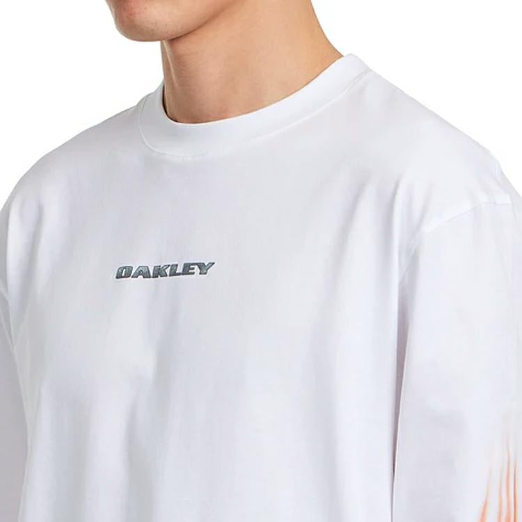 Oakley Heritage Flame Ls Tee White. Oakley Tees - Long Sleeve in Mens Tees - Long Sleeve & Mens T-shirts & Singlets. Code: FOA408903