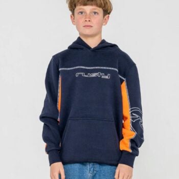 Rusty Titan Hooded Fleece Boys Navy Blue. Rusty Hoodies in Boys Hoodies & Boys Jackets, Jumpers & Knits. Code: FTB0322