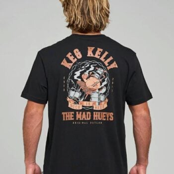 The Mad Hueys Kegs Kelly Ss Tee Black. The Mad Hueys Tees in Mens Tees & Mens T-shirts & Singlets. Code: H226M01012