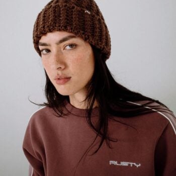 Rusty Aspen Chunky Beanie Coconut Cream. Rusty Beanies And Scarves in Womens Beanies And Scarves & Womens Headwear. Code: HBL0338