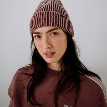 Rusty Pixel Beanie Burgundy. Rusty Beanies And Scarves in Womens Beanies And Scarves & Womens Headwear. Code: HBL0345