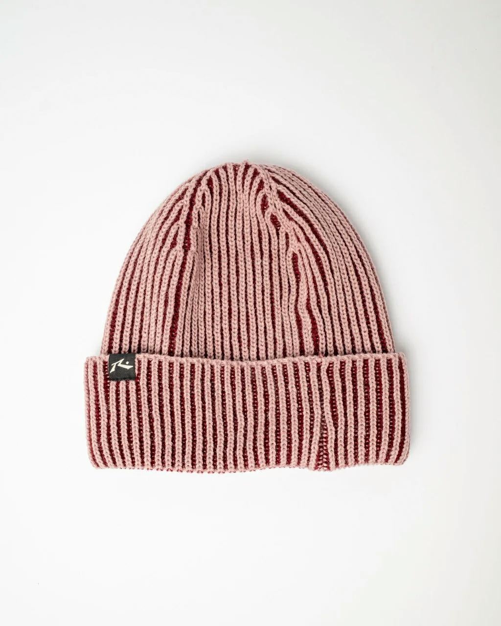 Rusty Pixel Beanie Burgundy. Rusty Beanies And Scarves in Womens Beanies And Scarves & Womens Headwear. Code: HBL0345
