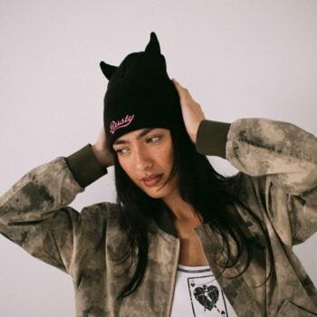 Rusty Horny Devil Beanie Black. Rusty Beanies And Scarves in Womens Beanies And Scarves & Womens Headwear. Code: HBL0367