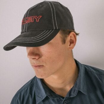 Rusty Dead End Dad Cap Washed Black. Rusty Hats & Caps in Mens Hats & Caps & Mens Headwear. Code: HCM2004