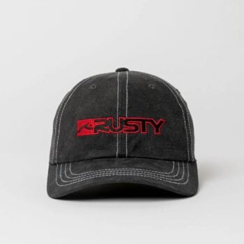 Rusty Dead End Dad Cap Washed Black. Rusty Hats & Caps in Mens Hats & Caps & Mens Headwear. Code: HCM2004