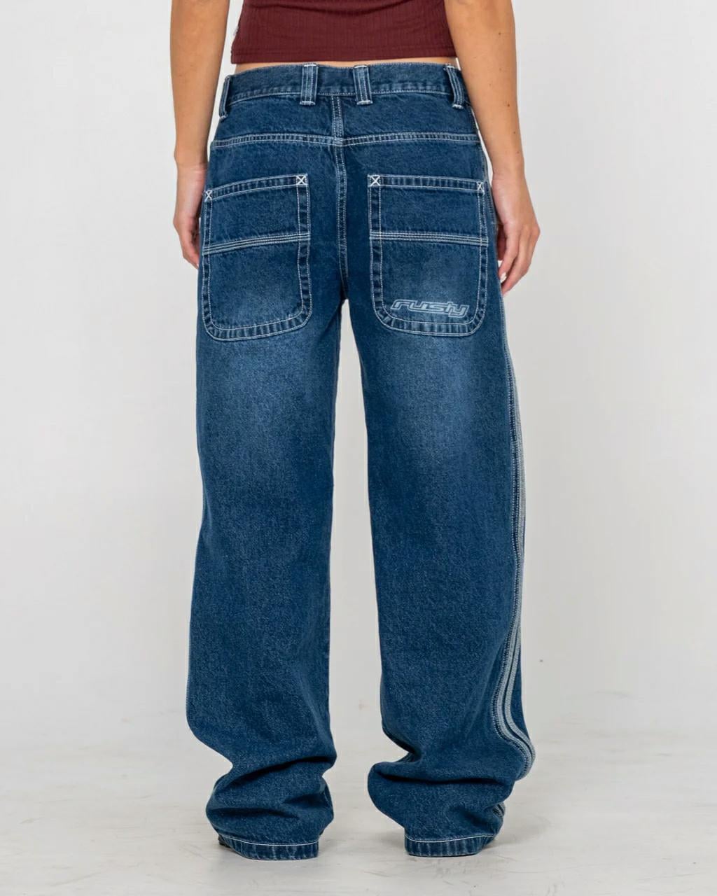 Rusty Flip Mommy Diy Low Rise D Blasted Deep Sea Blu. Rusty Jeans in Womens Jeans & Womens Pants & Jeans. Code: PAL1477