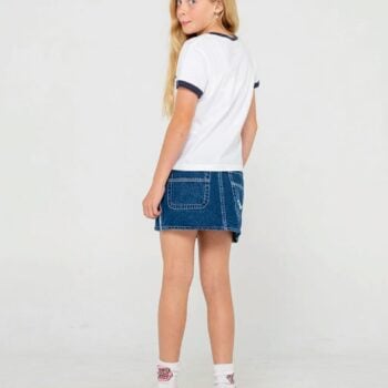 Rusty Flip Girl Mini Denim Skir Deep Sea Blue. Rusty Skirts in Girls Skirts & Girls Skirts, Dresses & Jumpsuits. Code: SKG0027