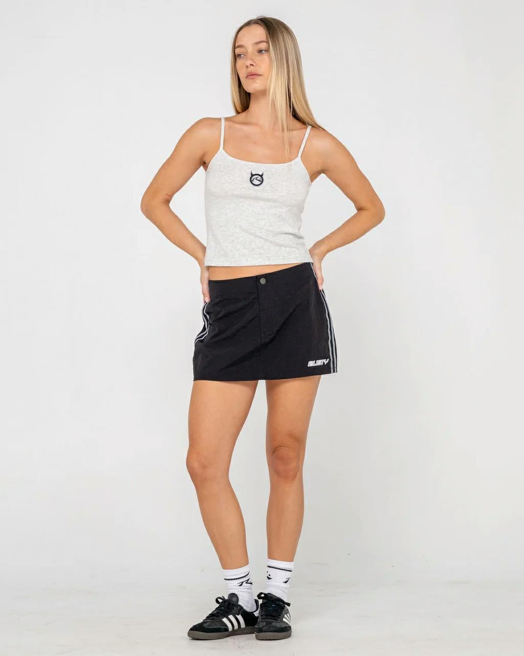 Rusty Lombardi Nylon Mini Skirt Black. Rusty Skirts in Womens Skirts & Womens Skirts, Dresses & Jumpsuits. Code: SKL0621