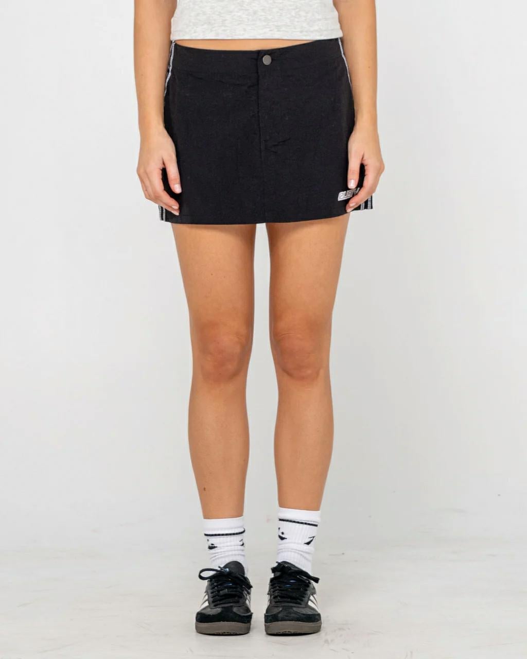 Rusty Lombardi Nylon Mini Skirt Black. Rusty Skirts in Womens Skirts & Womens Skirts, Dresses & Jumpsuits. Code: SKL0621