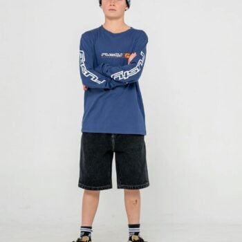Rusty Jetsetter Long Sleeve Tee Dark Blue. Rusty Tees - Long Sleeve in Boys Tees - Long Sleeve & Boys T-shirts & Singlets. Code: TTB0843
