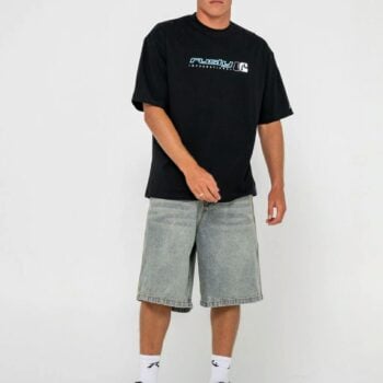Rusty Jetsetter Short Sleeve Te Black. Rusty Tees in Mens Tees & Mens T-shirts & Singlets. Code: TTM2934