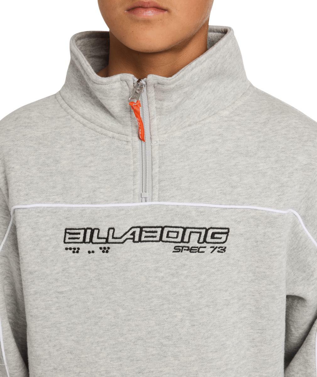 Billabong Boys Spec 1/4 Zip Light Grey Heather. Billabong Sweats in Boys Sweats & Boys Jackets, Jumpers & Knits. Code: UBBFT00163