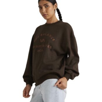 Rvca Bold Rvca Vintage Crew Chocolate. Rvca Sweats in Womens Sweats & Womens Jackets, Jumpers & Knits. Code: UVJFT00136