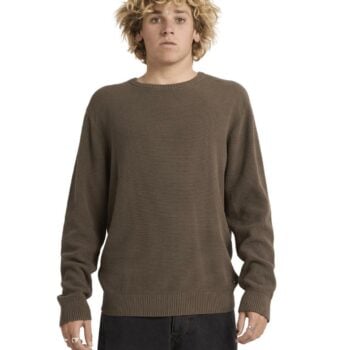 Rvca Duke Crew Knit Mocha. Rvca Knitwears in Mens Knitwears & Mens Jackets, Jumpers & Knits. Code: UVYSW00102
