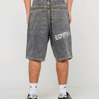 Rusty Redemption Jort Washed Black 2. Rusty Walkshorts - Fitted Waist in Mens Walkshorts - Fitted Waist & Mens Shorts. Code: WKM1237