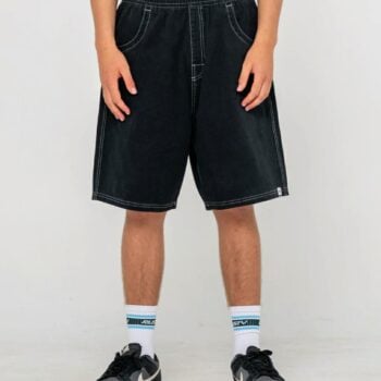 Rusty Flip Daddy Elastic Baggy Black. Rusty Walkshorts - Fitted Waist in Mens Walkshorts - Fitted Waist & Mens Shorts. Code: WKM1243