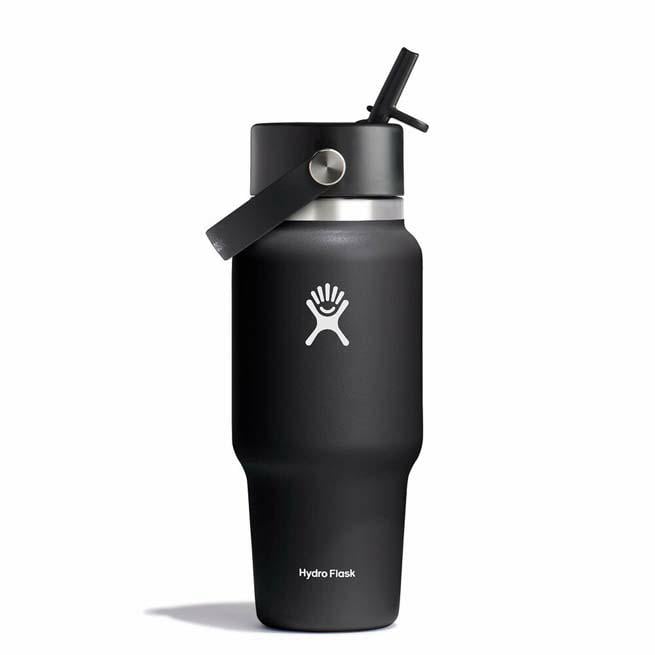 Hydro Flask 24oz Wide Straw Travel Black. Hydro Flask Drinkware in Generic Drinkware & Generic Accessories. Code: WT24CFS