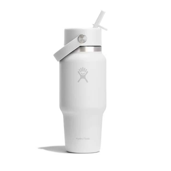 Hydro Flask 24oz Wide Straw Travel White. Hydro Flask Drinkware in Generic Drinkware & Generic Accessories. Code: WT24CFS