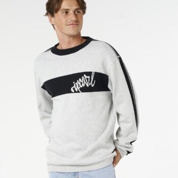 Rip Curl Panel Beater Knit Crew Grey Marle. Rip Curl Knitwears in Mens Knitwears & Mens Jackets, Jumpers & Knits. Code: 00SMKN